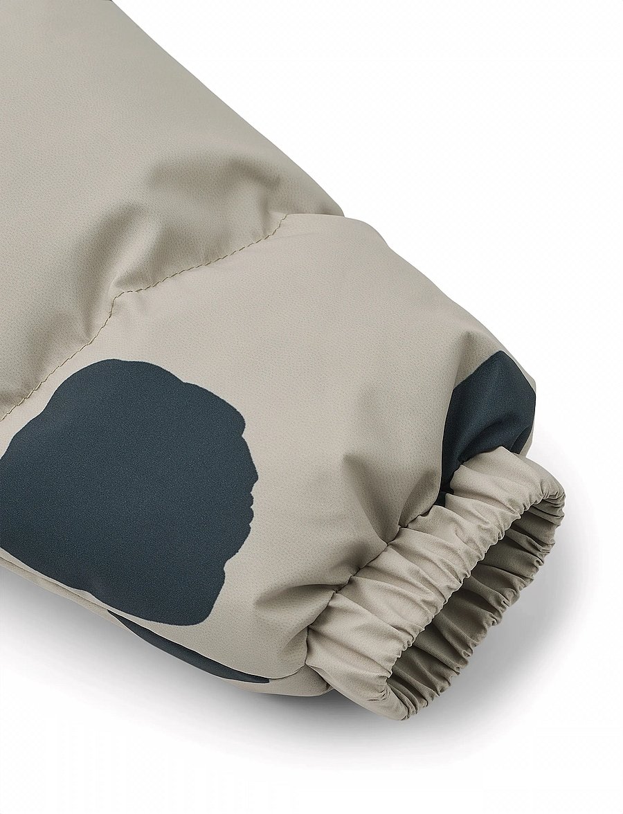 Liewood - Adelina Jacket With Ears - dunjakker - spot dots / mist - 5