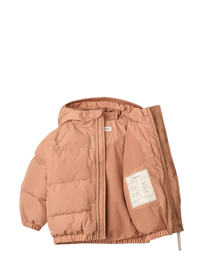Liewood - Adelina Jacket With Ears - puhvis ja polsterdatud - tuscany rose - 2