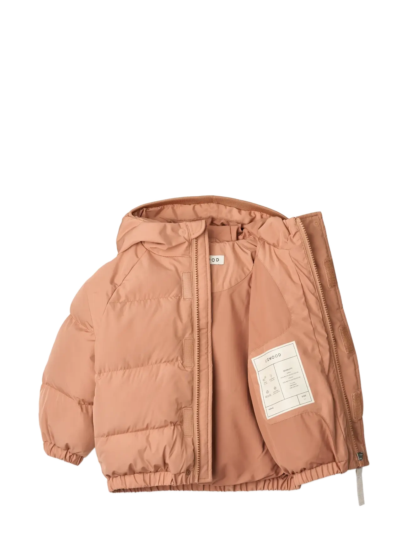 Liewood - Adelina Jacket With Ears - dunjakker - tuscany rose - 2