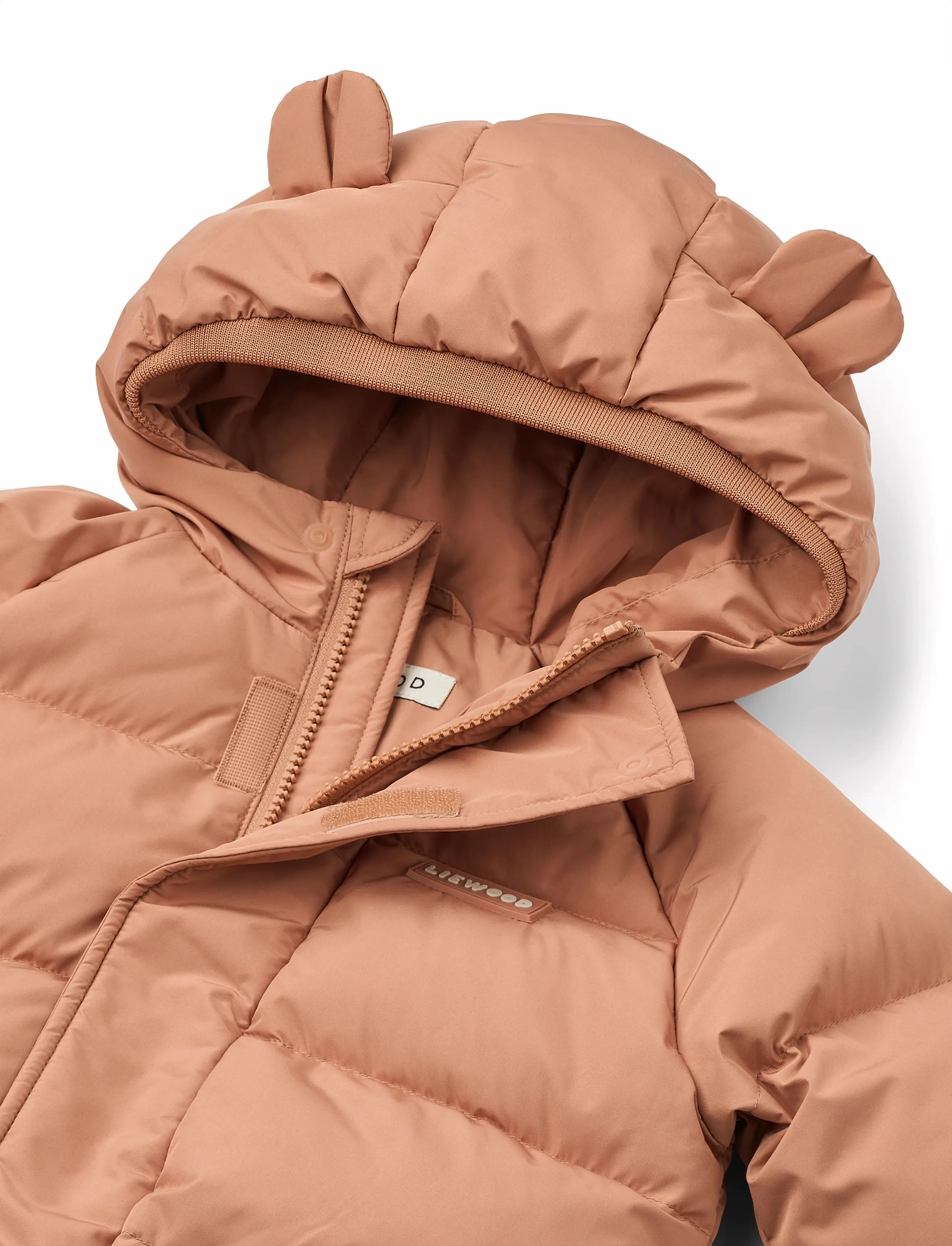 Liewood - Adelina Jacket With Ears - dunjakker - tuscany rose - 3