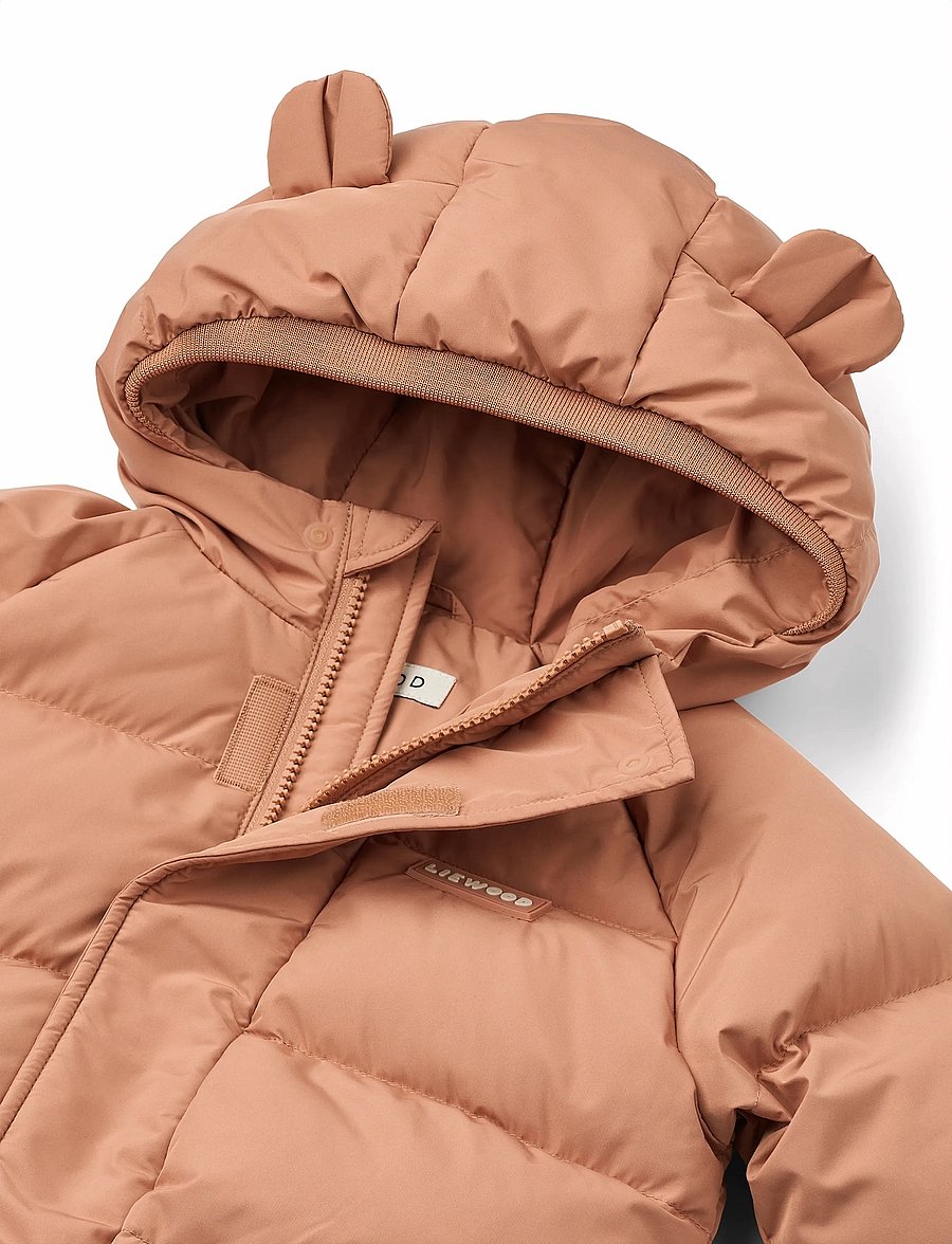 Liewood - Adelina Jacket With Ears - dunjakker - tuscany rose - 3
