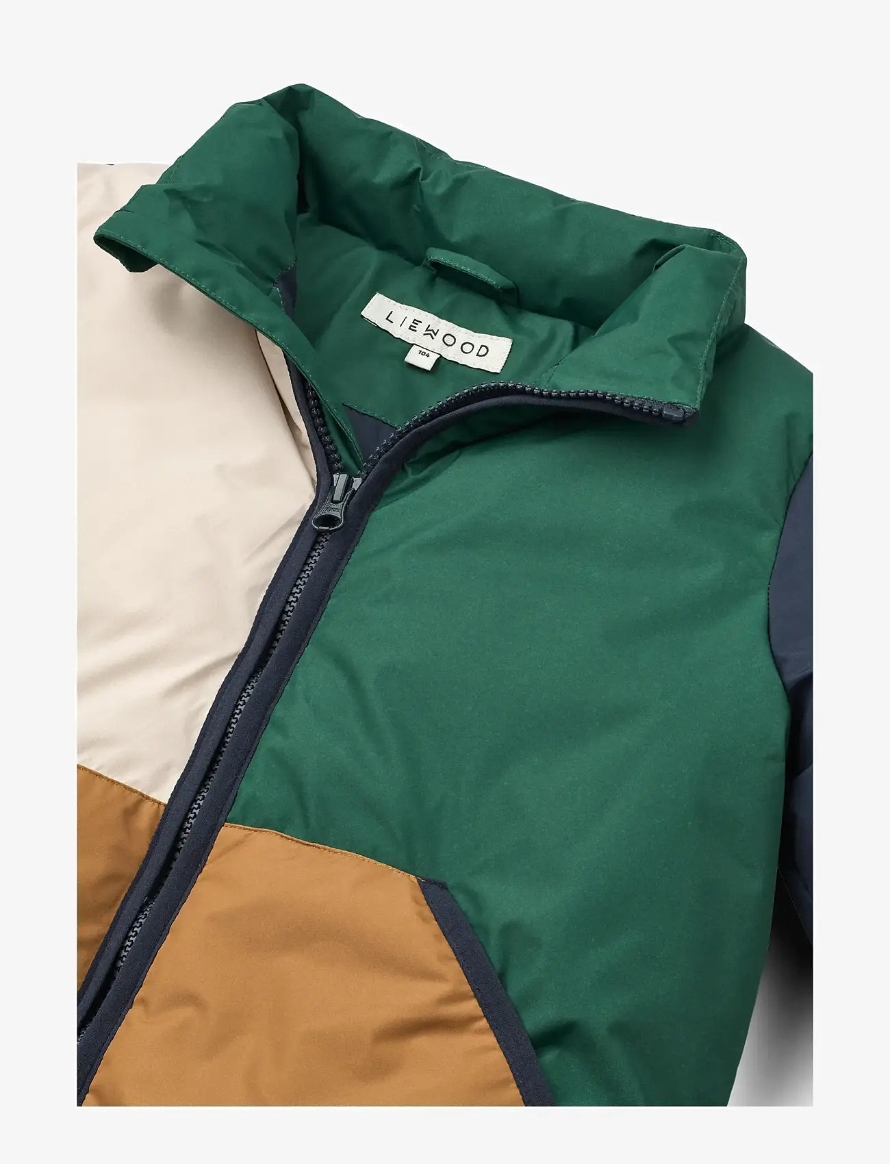 Liewood - Brantley Jacket - dunjakker & forede jakker - apple red multi mix - 3