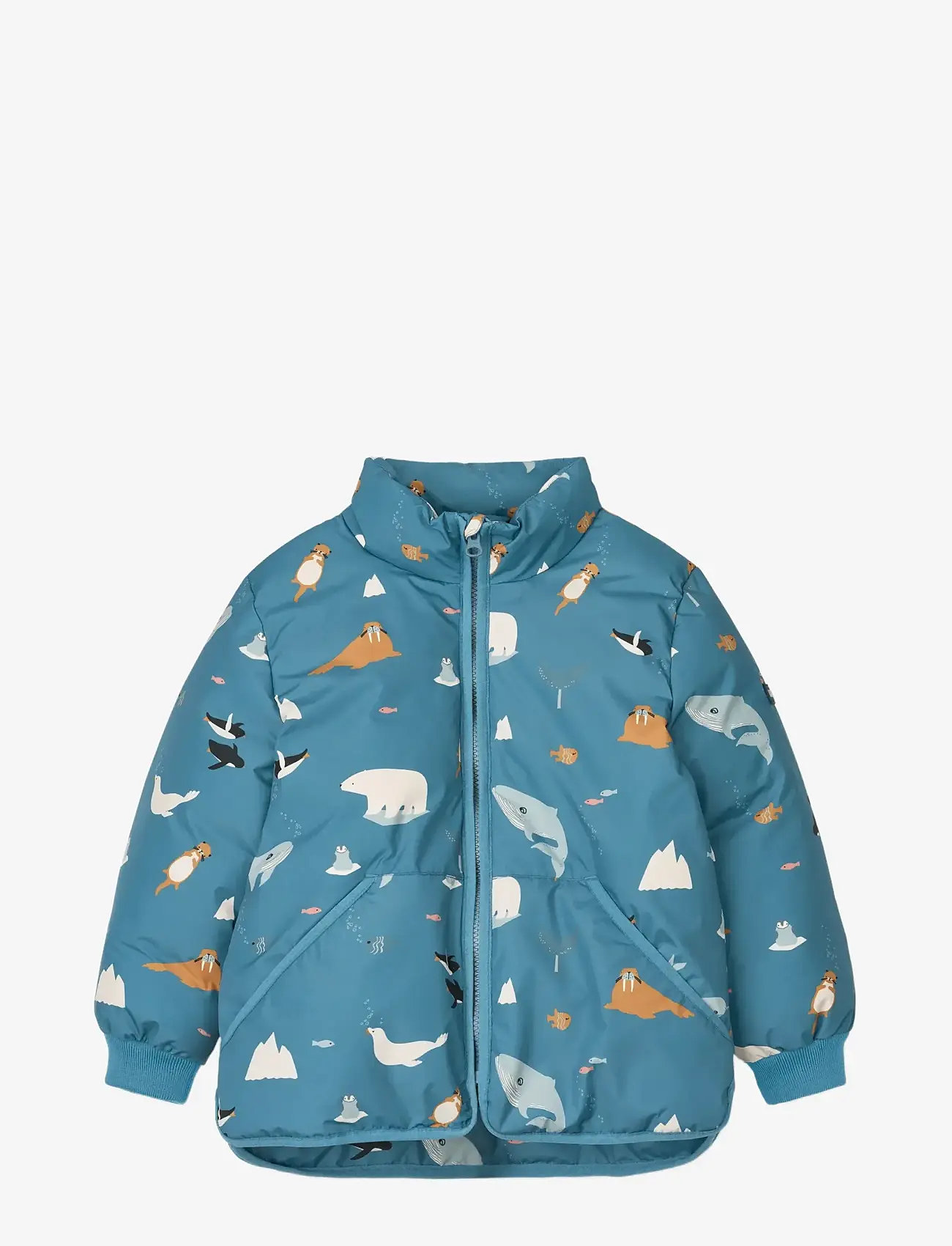 Liewood - Brantley Jacket - dunjakker & forede jakker - arctic sea /  ocean view - 0