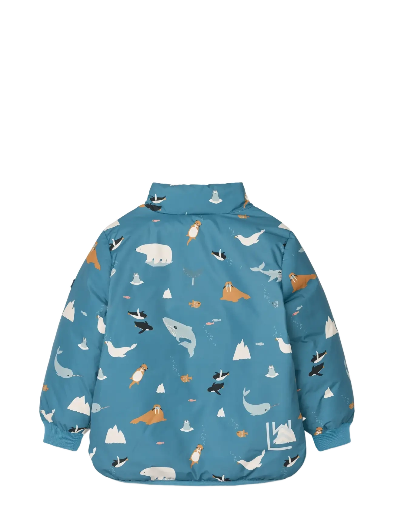Liewood - Brantley Jacket - wyściełana kurtka - arctic sea /  ocean view - 1