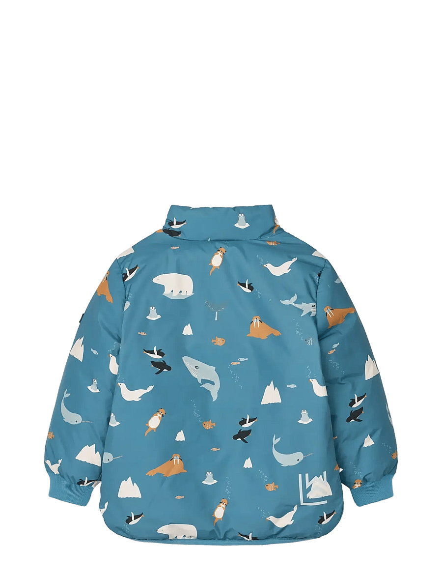 Liewood - Brantley Jacket - puhvis ja polsterdatud - arctic sea / ocean view - 1