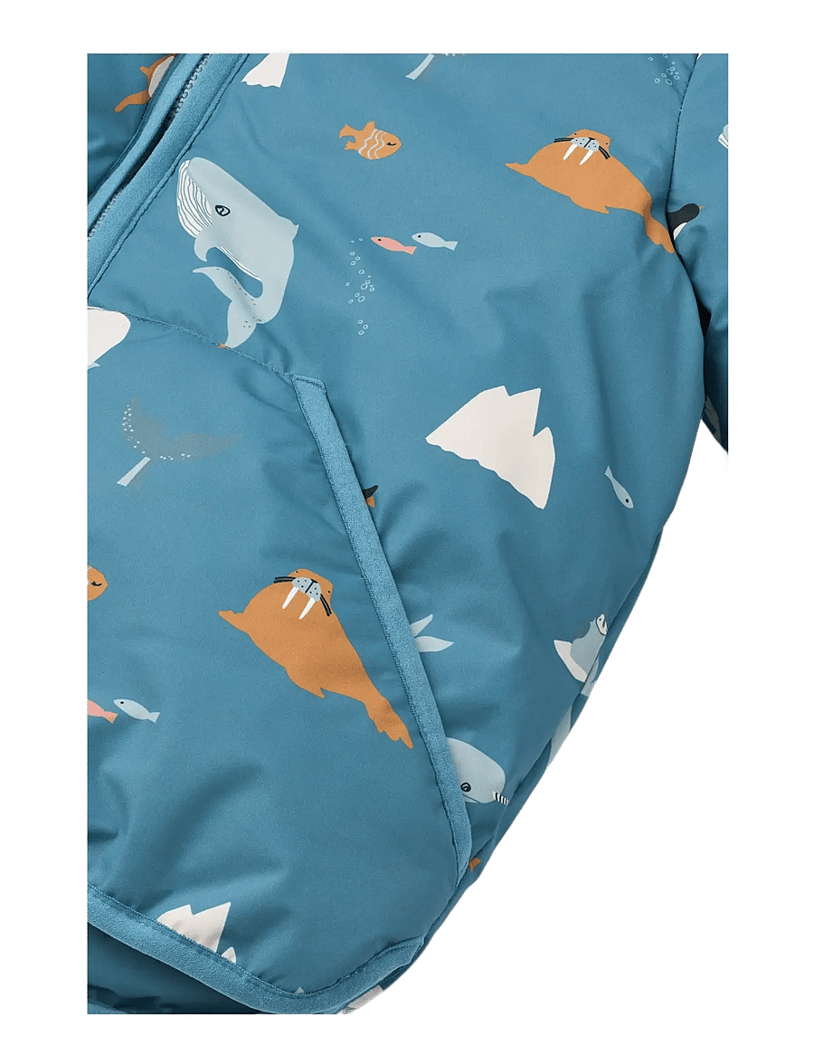 Liewood - Brantley Jacket - puhvis ja polsterdatud - arctic sea / ocean view - 4