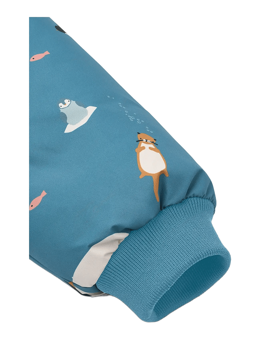 Liewood - Brantley Jacket - puhvis ja polsterdatud - arctic sea / ocean view - 5