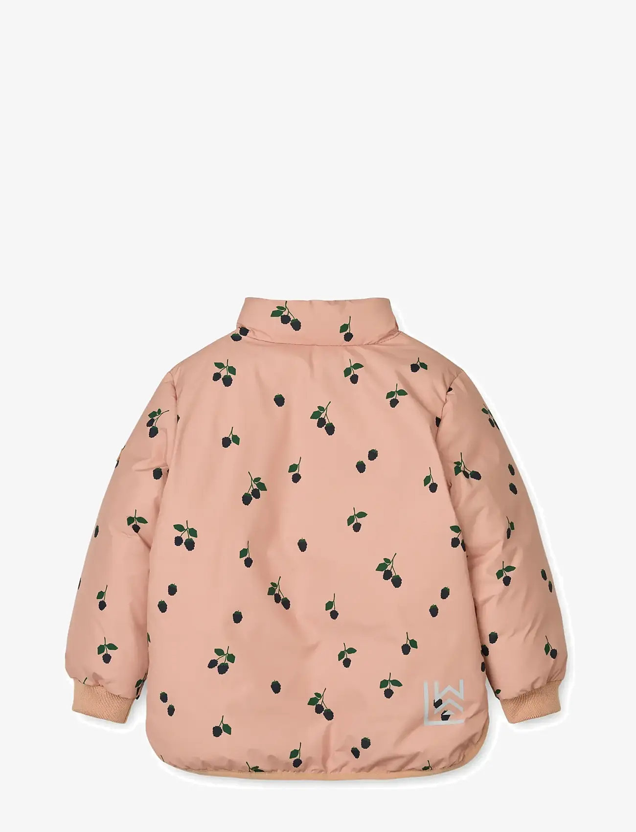 Liewood - Brantley Jacket - dunjakker & forede jakker - berry / pale tuscany - 1