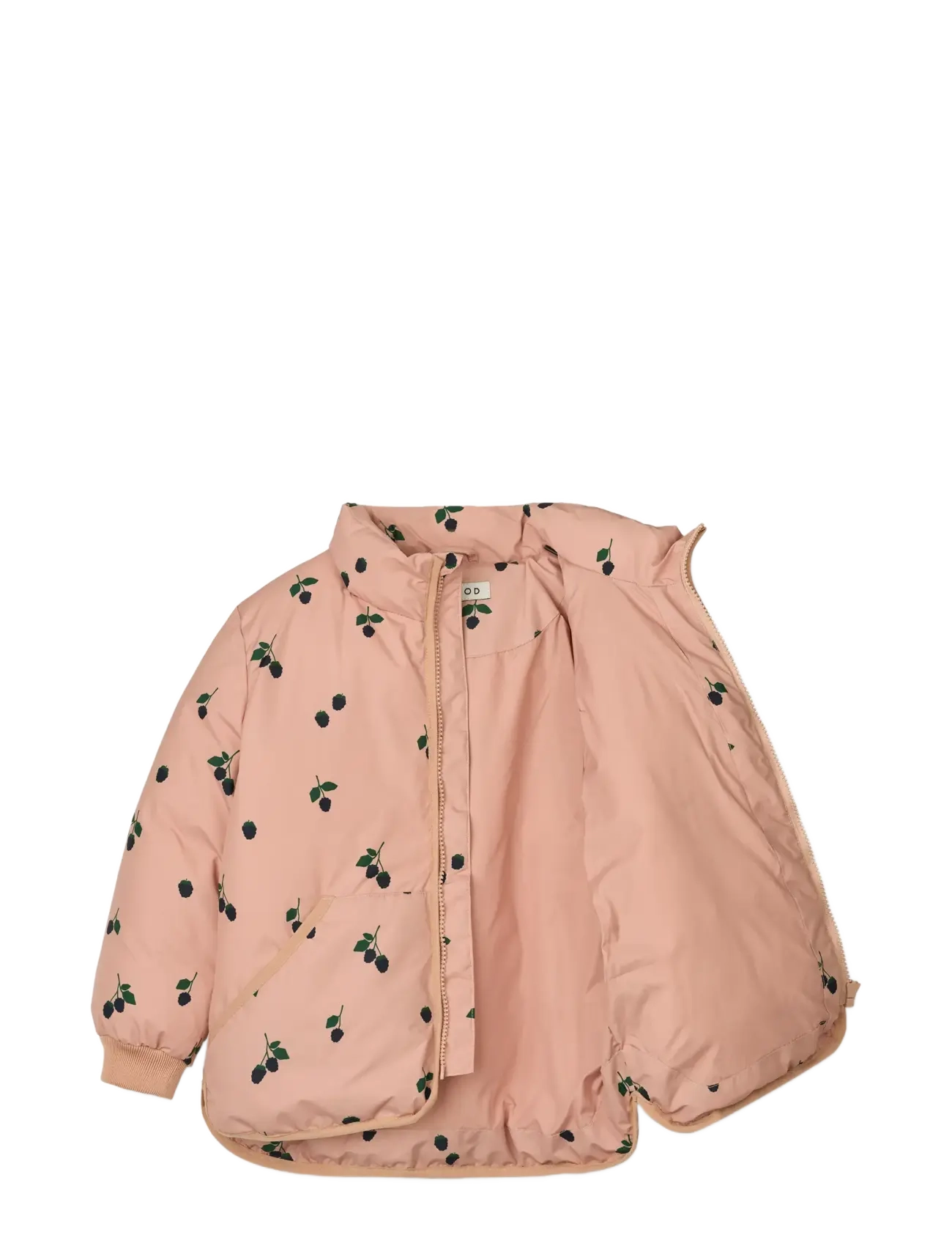 Liewood - Brantley Jacket - daunen- und steppjacken - berry / pale tuscany - 2