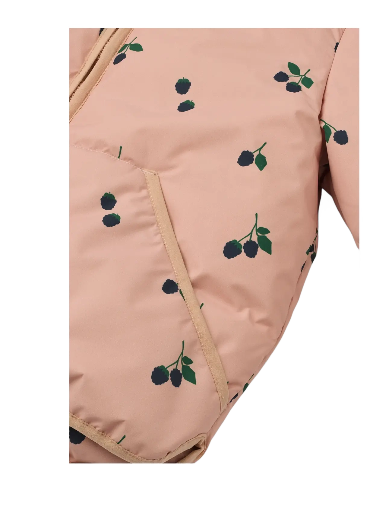 Liewood - Brantley Jacket - daunen- und steppjacken - berry / pale tuscany - 4