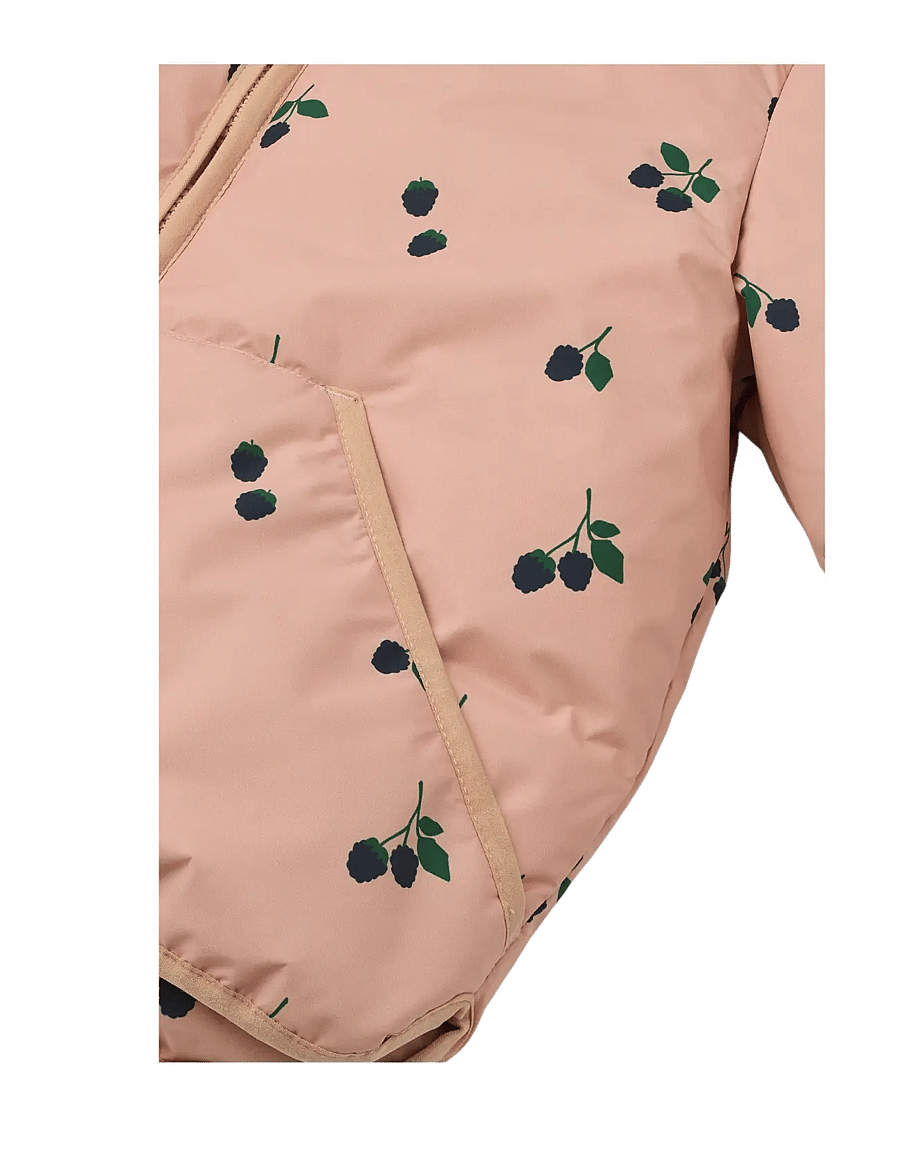 Liewood - Brantley Jacket - vinterjackor - berry / pale tuscany - 4