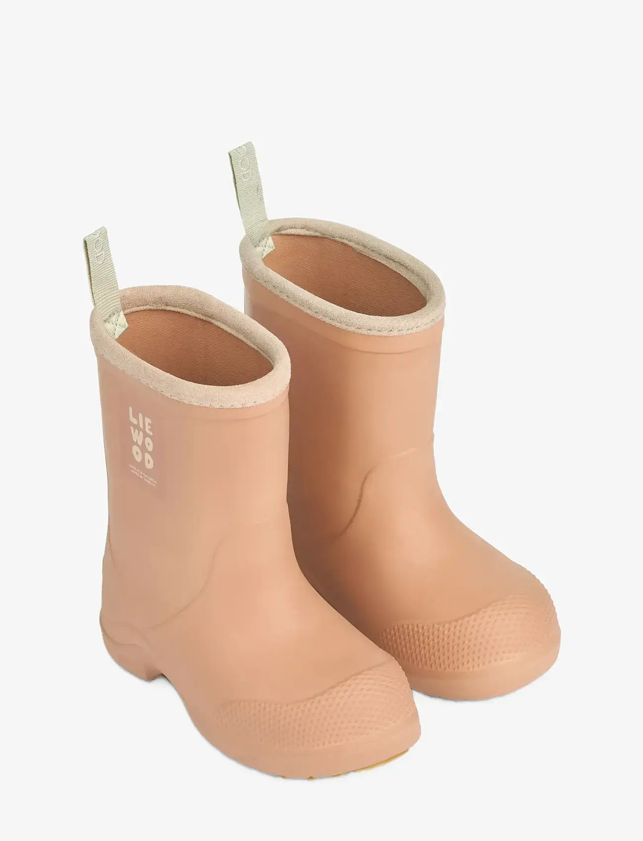 Liewood - Aston Rainboot - gummistøvler uden for - tuscany rose / pale tuscany - 0