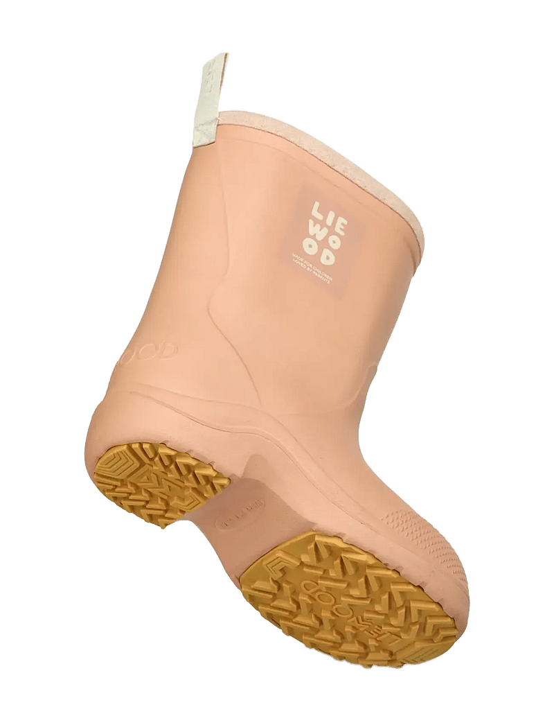 Liewood - Aston Rainboot - gummistøvler uden for - tuscany rose / pale tuscany - 1