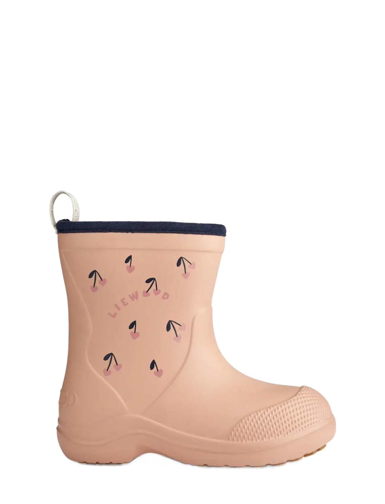 Liewood - Aston Rainboot - unlined rubberboots - cherry hearts / pale tuscany - 3