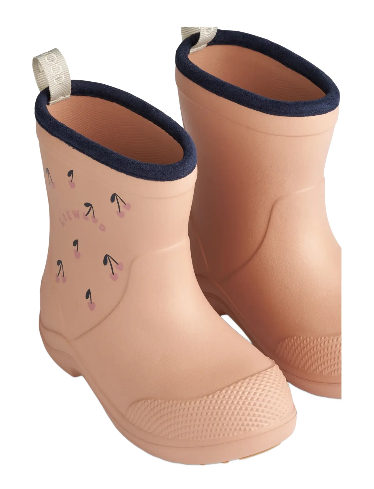 Liewood - Aston Rainboot - unlined rubberboots - cherry hearts / pale tuscany - 4