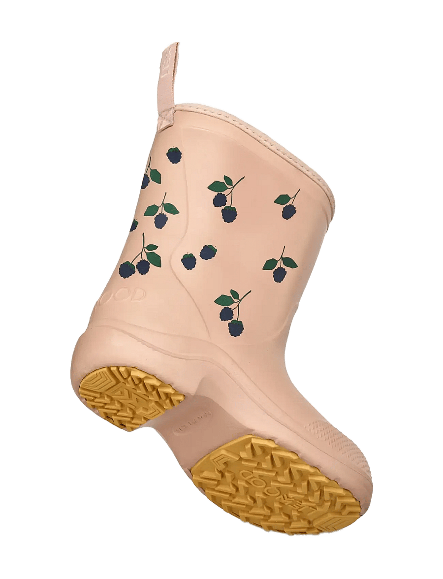 Liewood - Aston Rainboot - unlined rubberboots - berry / pale tuscany - 1