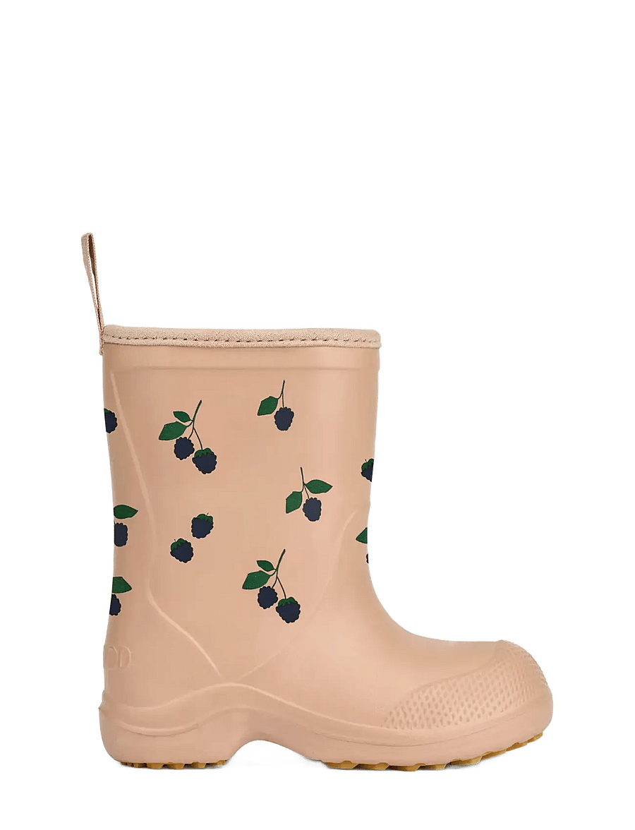 Liewood - Aston Rainboot - unlined rubberboots - berry / pale tuscany - 2