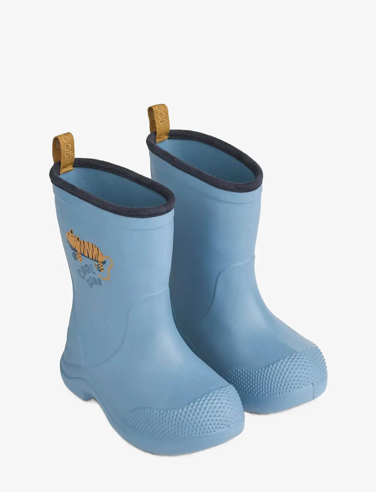 Liewood - Aston Rainboot - ungefütterte gummistiefel - tiger / beach blue - 1