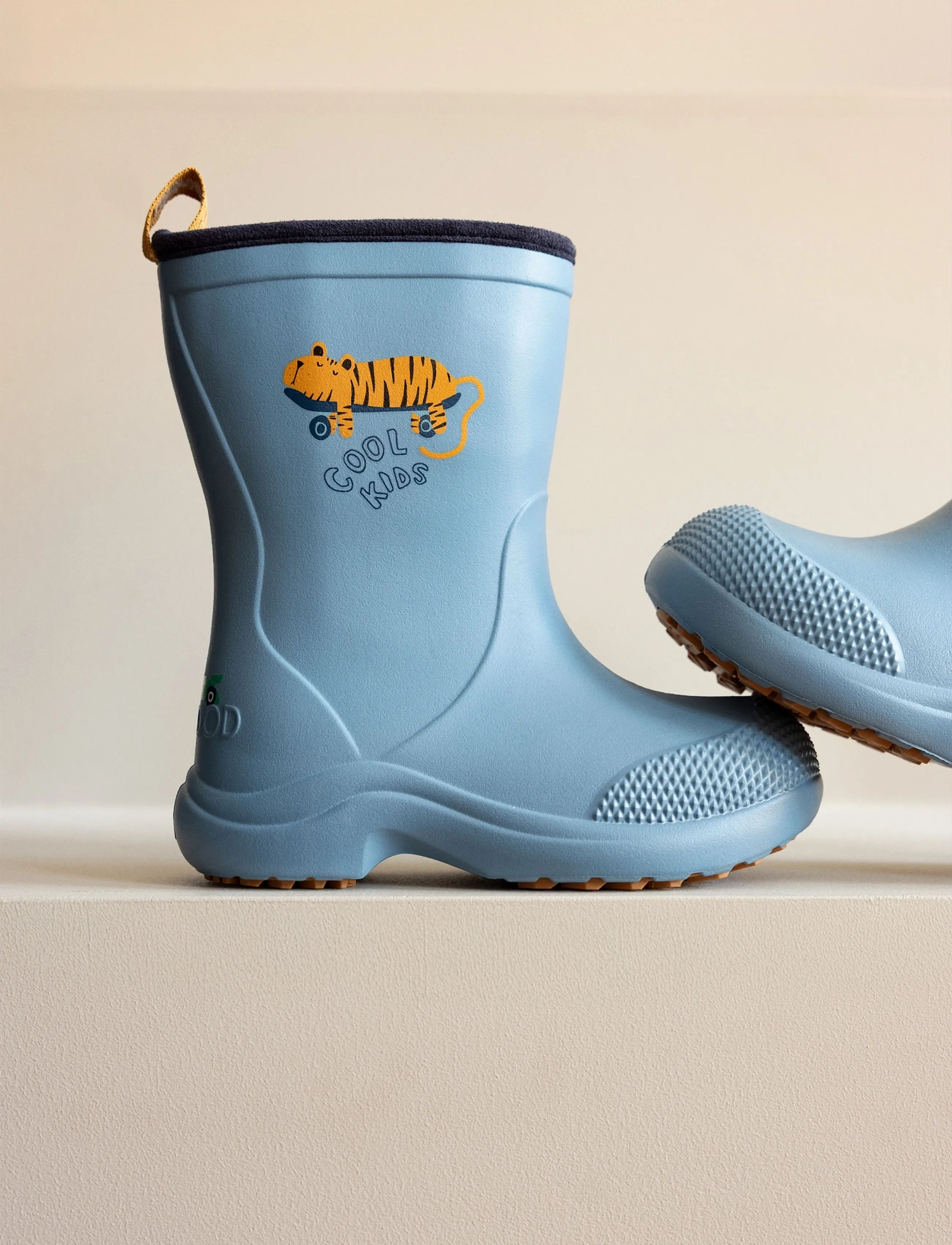 Liewood Aston Rainboot - Schuhe - TIGER / BEACH BLUE / blue