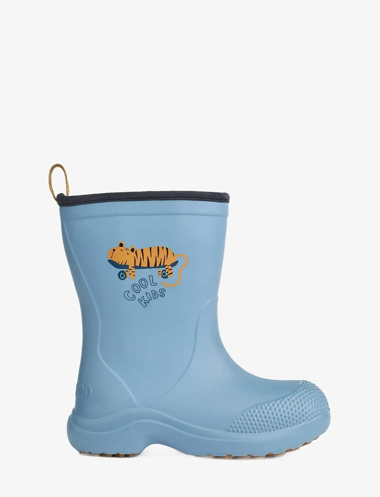 Liewood - Aston Rainboot - ungefütterte gummistiefel - tiger / beach blue - 3