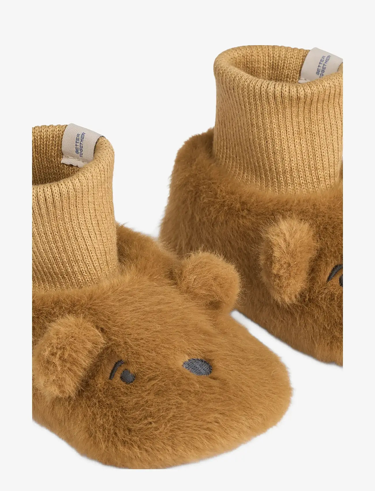Liewood - Beth Bear Plush Slipper - die niedrigsten preise - golden caramel - 3