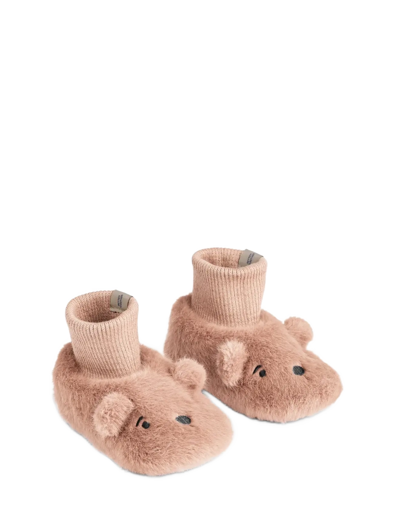 Liewood Beth Bear Plush Slipper - Jalanõud - PALE TUSCANY / pink/rose