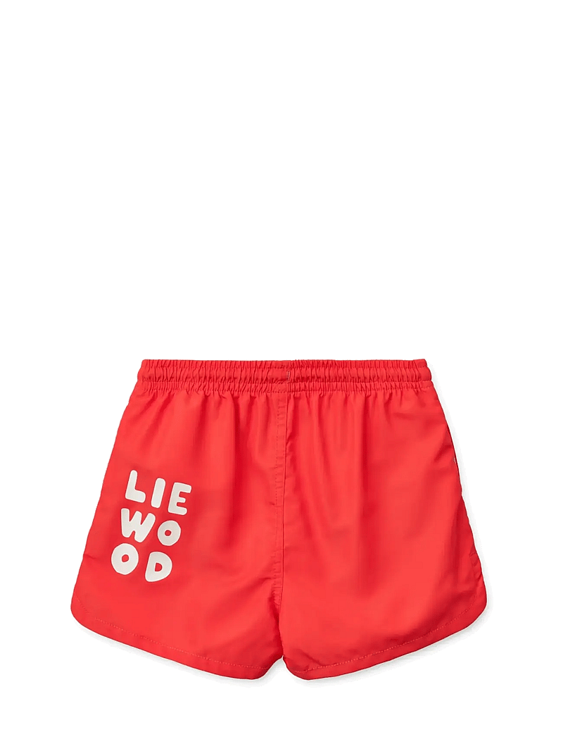 Liewood - Aiden Printed Board Shorts - uv-kaitsega riided - apple red - 2