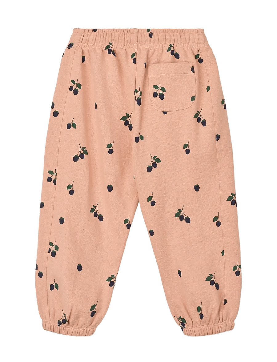 Liewood - Arlo Printed Sweatpants - jogginghosen - berry / pale tuscany - 1