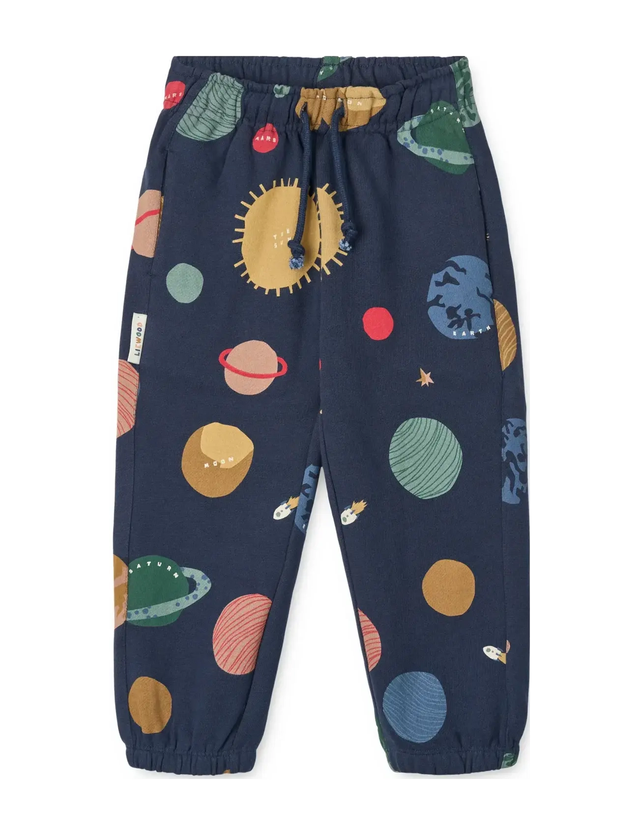 Liewood Arlo Printed Sweatpants - Today's super deals - UNIVERSE / CLASSIC NAVY / navy