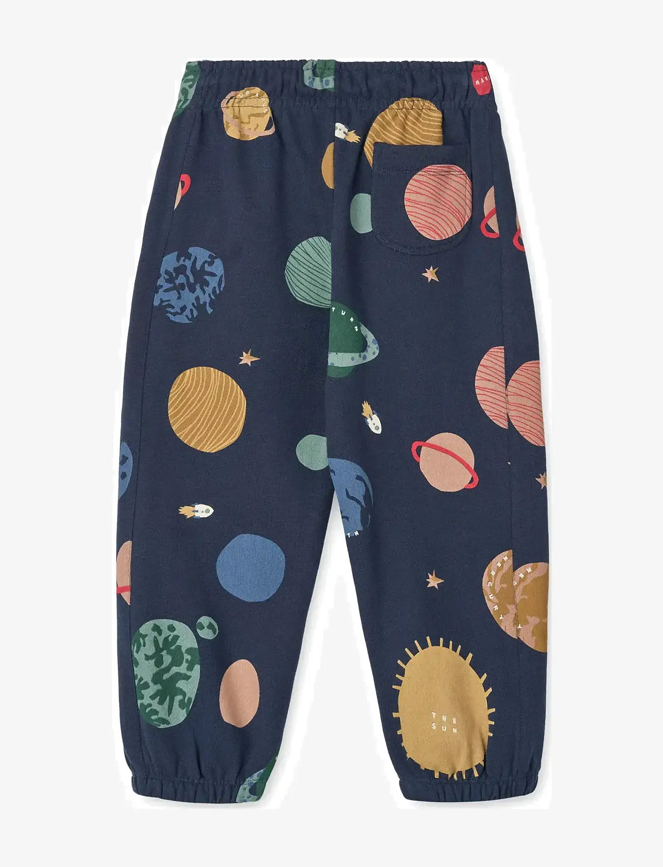 Liewood - Arlo Printed Sweatpants - mjukisbyxor - universe / classic navy - 1