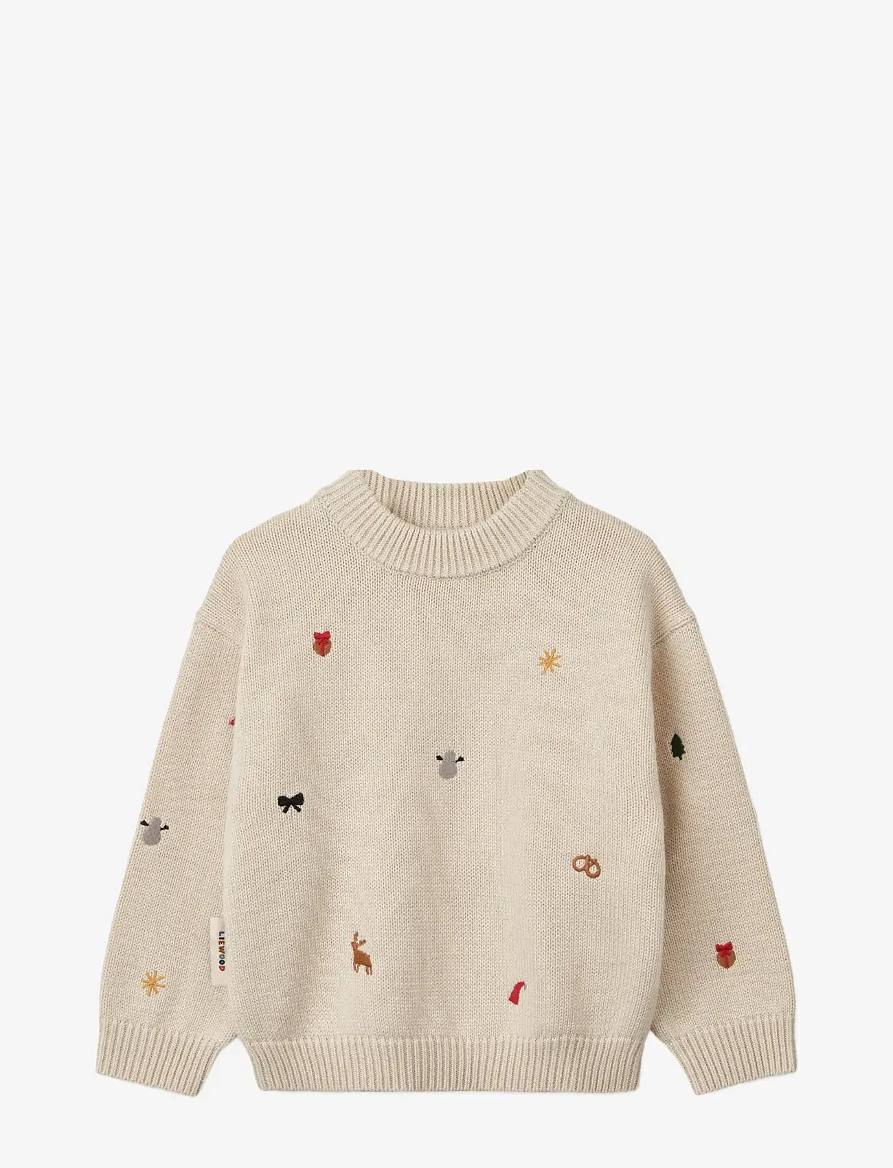 Liewood - Orlane Embroidery Knit Jumper - pullover - holiday / sandy - 0