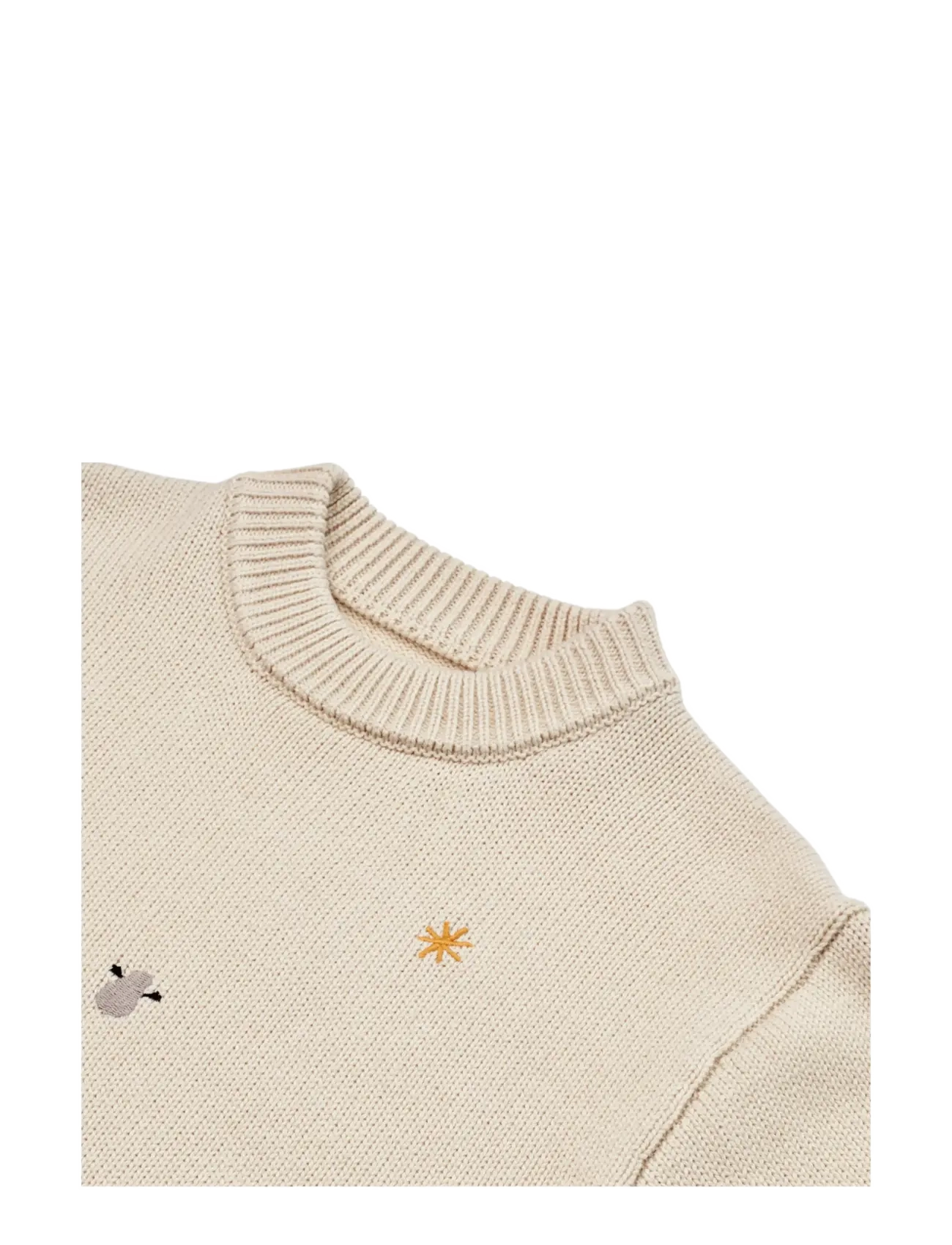 Liewood - Orlane Embroidery Knit Jumper - pulls - holiday / sandy - 2