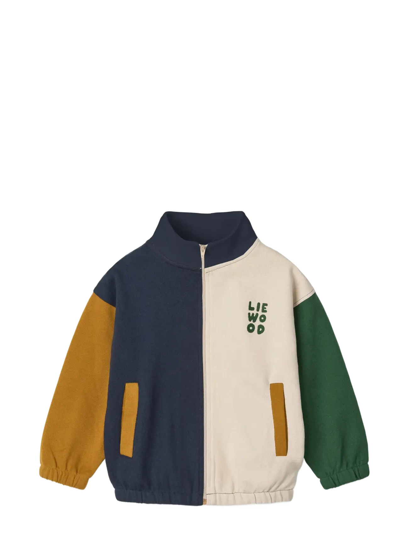Liewood Cassius Zip-Up Sweatshirt, 110/116, Sweatshirts & Hoodies, Mehrfarbig/gemustert - Sweatshirts, Kinder