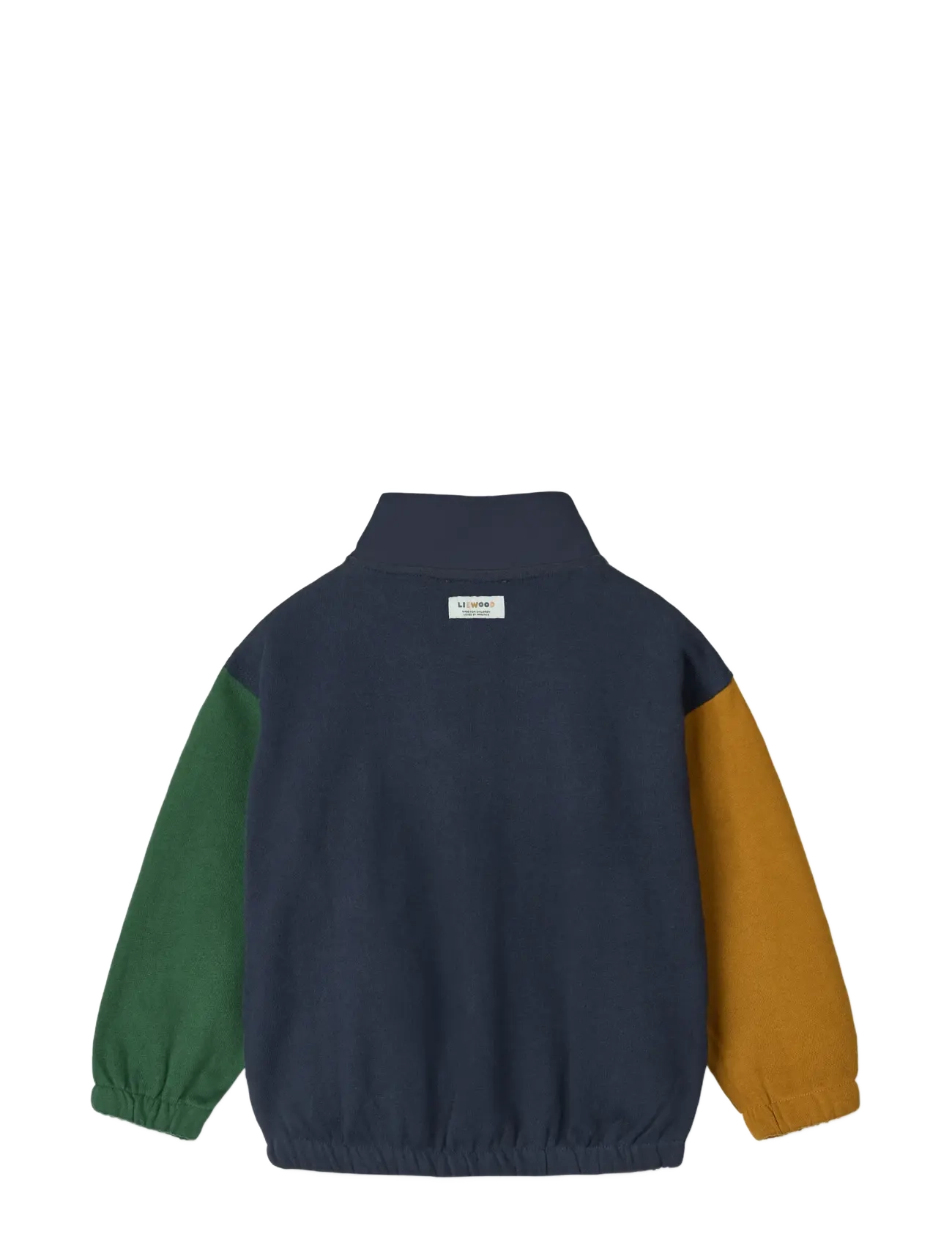 Liewood - Cassius Zip-up Sweatshirt - sweatshirts - classic navy multi mix - 1