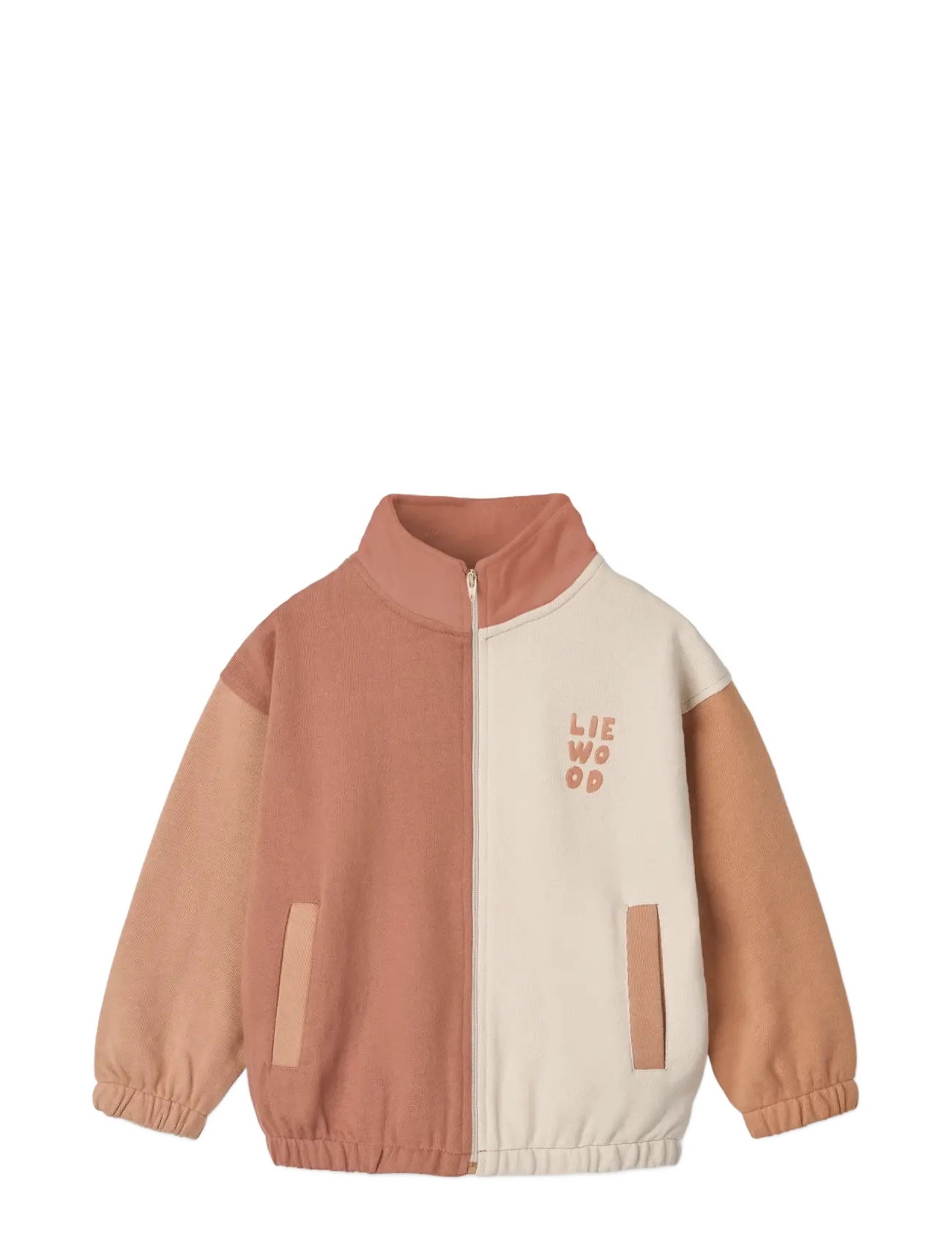 Liewood Cassius Zip-up Sweatshirt - 4 for 3 - TUSCANY ROSE MULTI MIX / orange