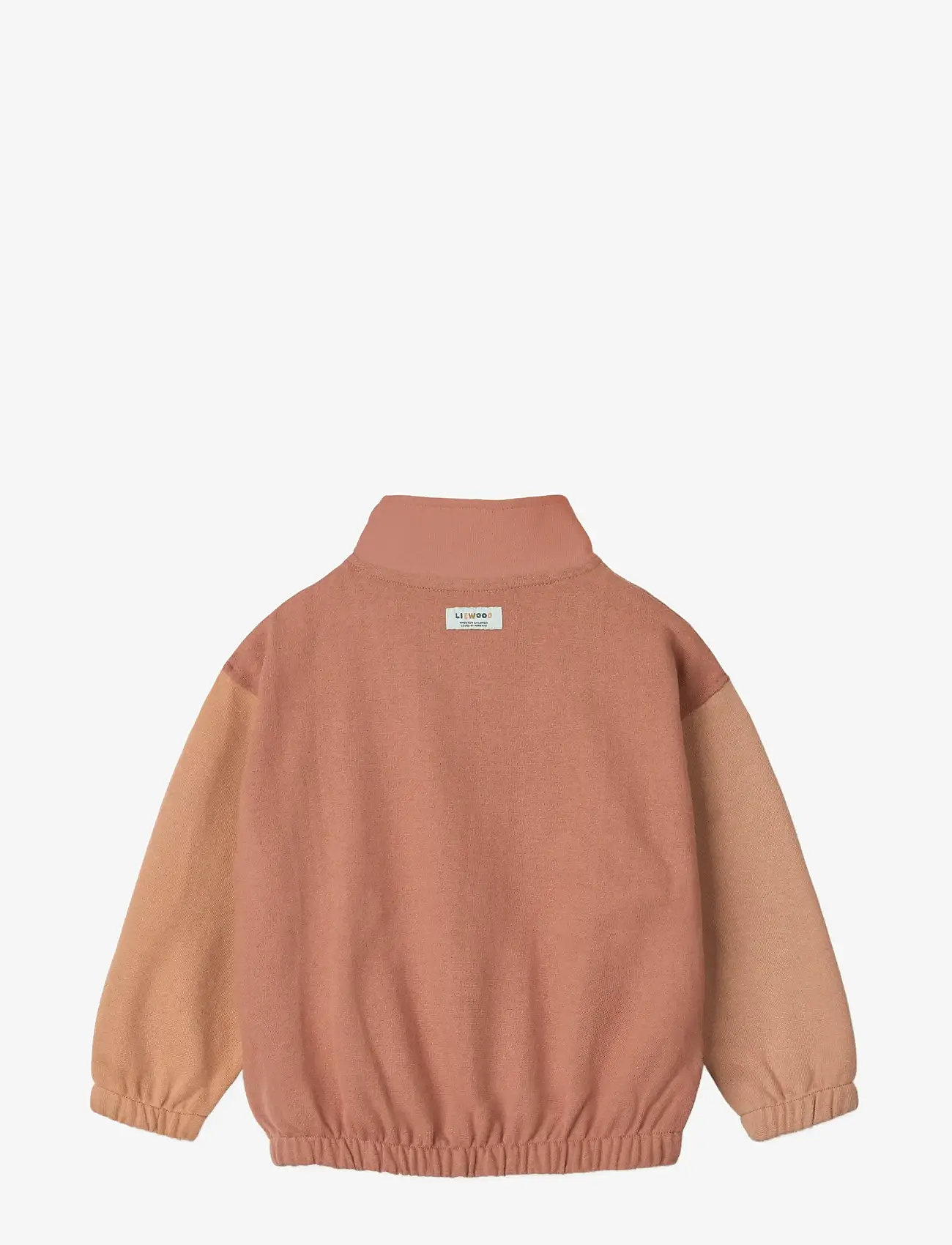 Liewood - Cassius Zip-up Sweatshirt - sporta džemperi - tuscany rose multi mix - 1