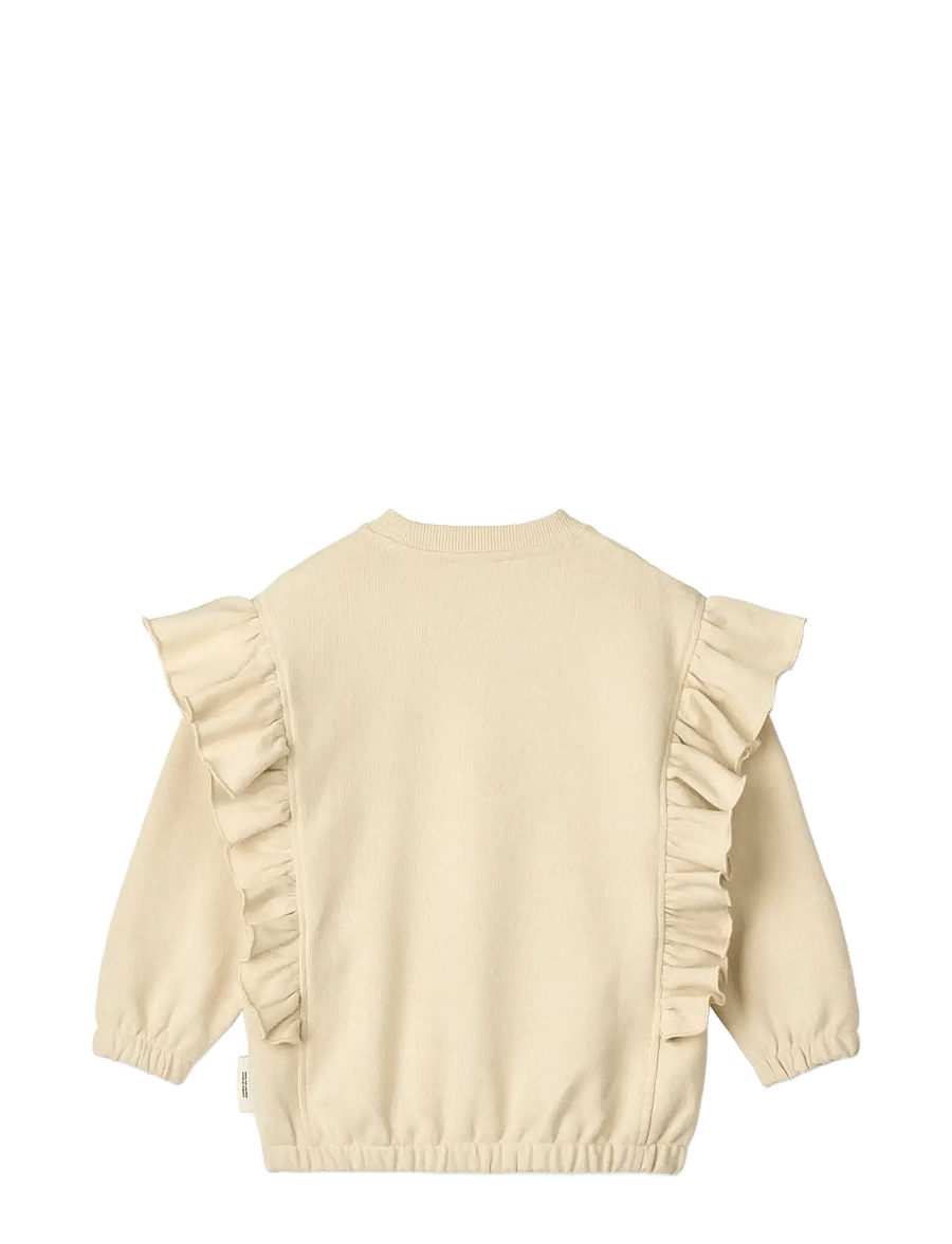 Liewood - Marcella Placement Sweatshirt - sweatshirts - peach me / sea shell - 1