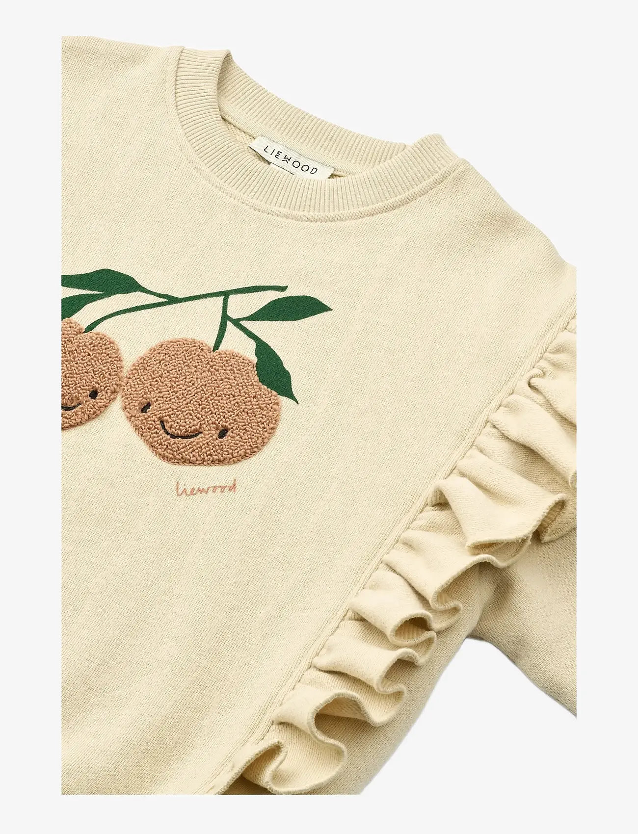 Liewood - Marcella Placement Sweatshirt - bluzy - peach me / sea shell - 2