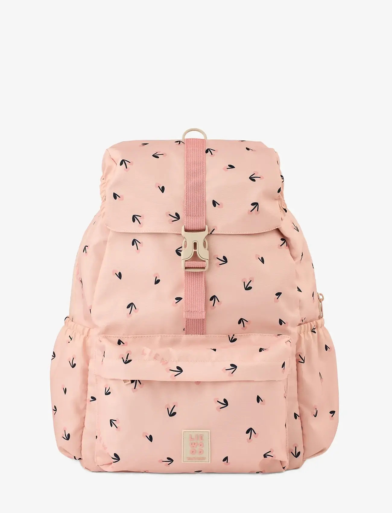 Liewood - Johnny School Backpack - ryggsäckar - cherry heart / rosey - 1