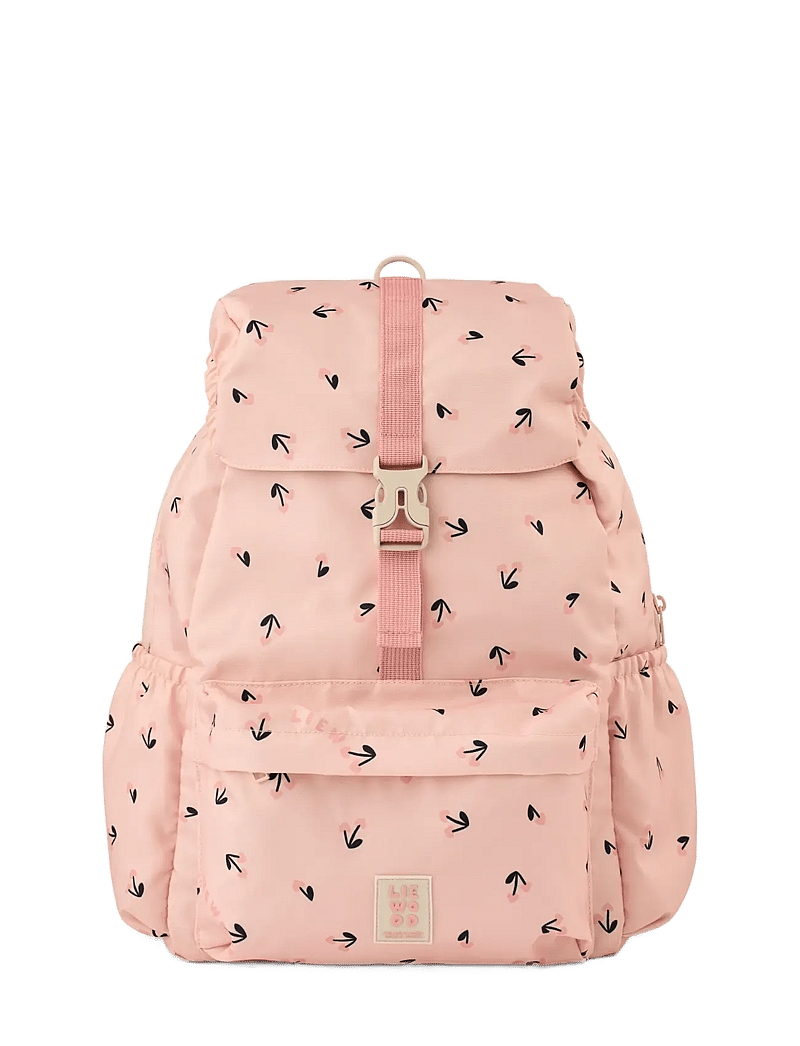 Liewood - Johnny School Backpack - ryggsäckar - cherry heart / rosey - 1