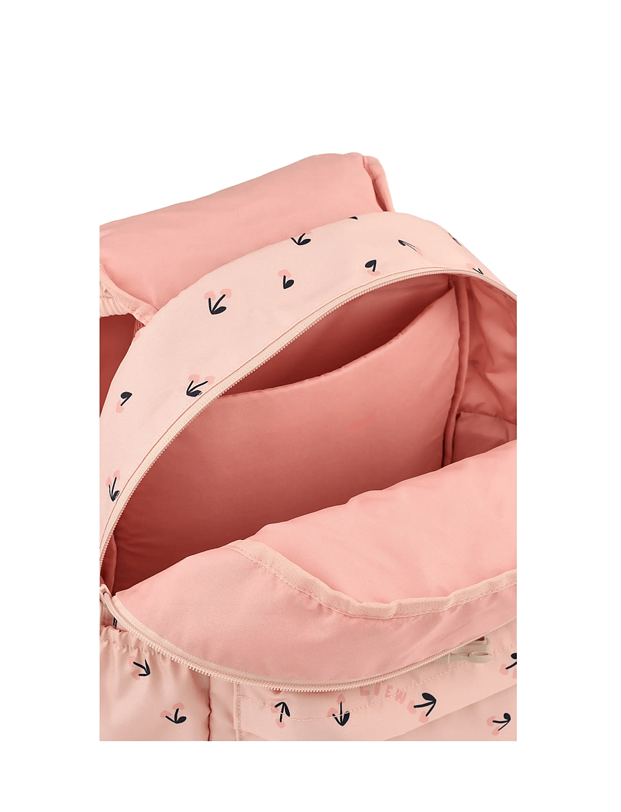 Liewood - Johnny School Backpack - backpacks - cherry heart / rosey - 3