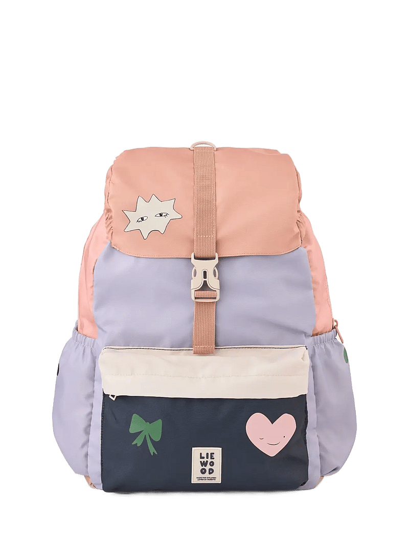 Liewood - Johnny School Backpack - ryggsäckar - mood multi mix - 0