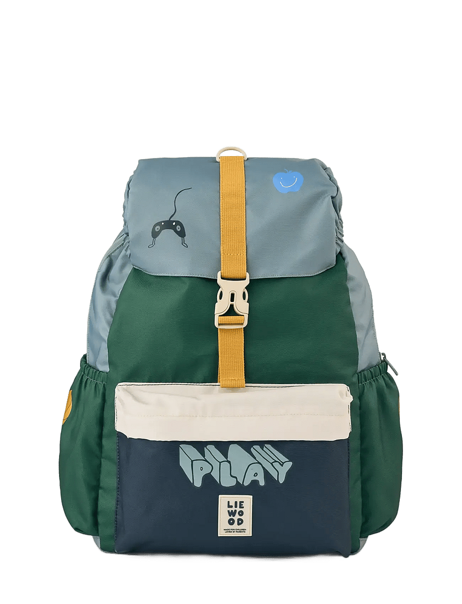 Liewood - Johnny School Backpack - backpacks - play multi mix - 1