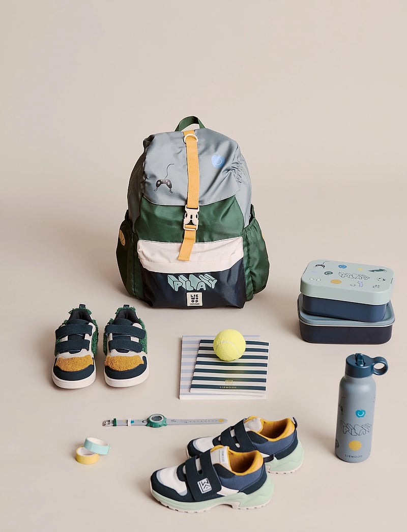 Liewood - Johnny School Backpack - ryggsäckar - play multi mix - 0