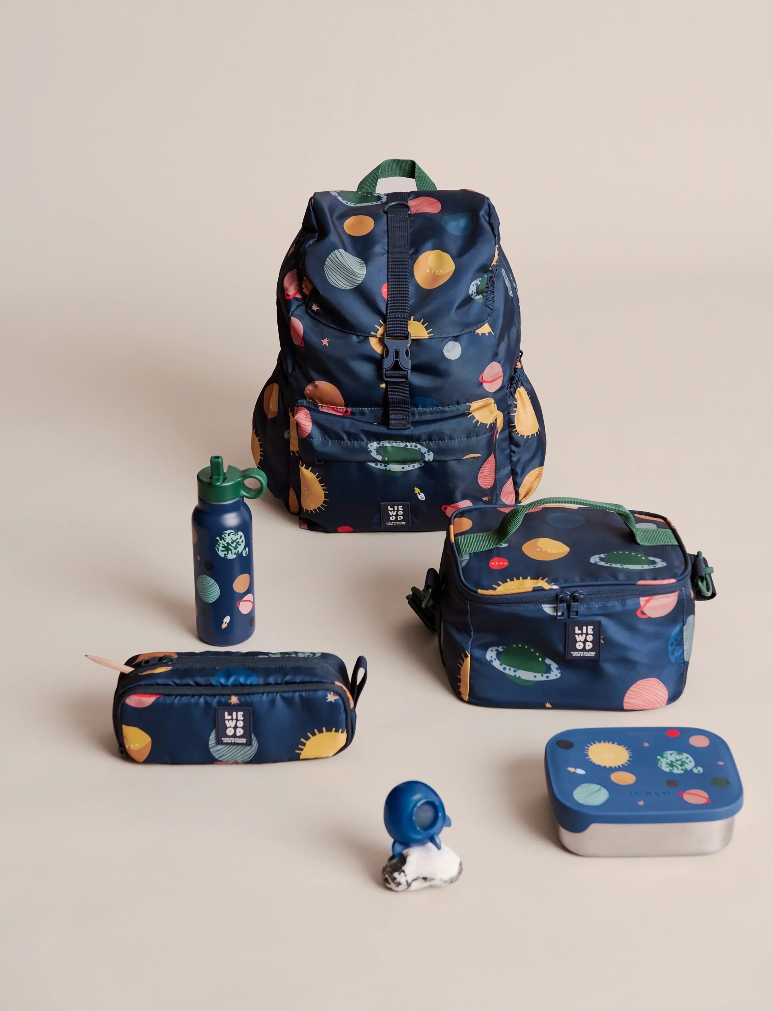 Liewood Johnny School Backpack, One Size, Bags, Marineblau - Backpacks, Kinder