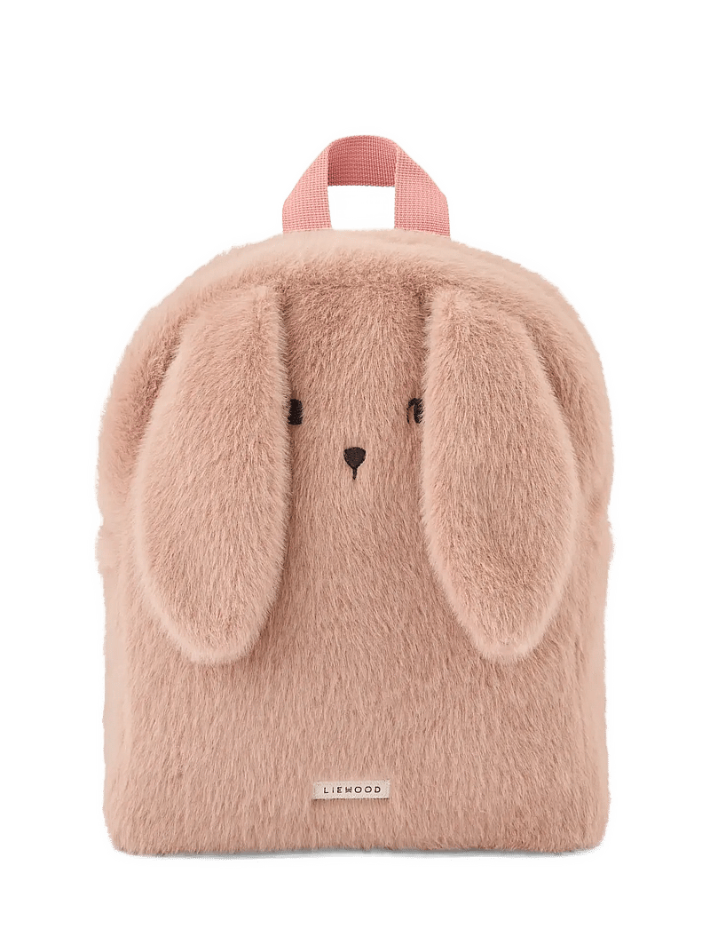 Liewood - Denise Rabbit Plush Backpack - ryggsäckar - pale tuscany - 1