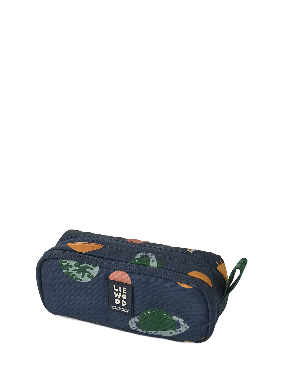 Liewood - Andrey Pencil Case - pieštukinės - universe / classic navy - 0