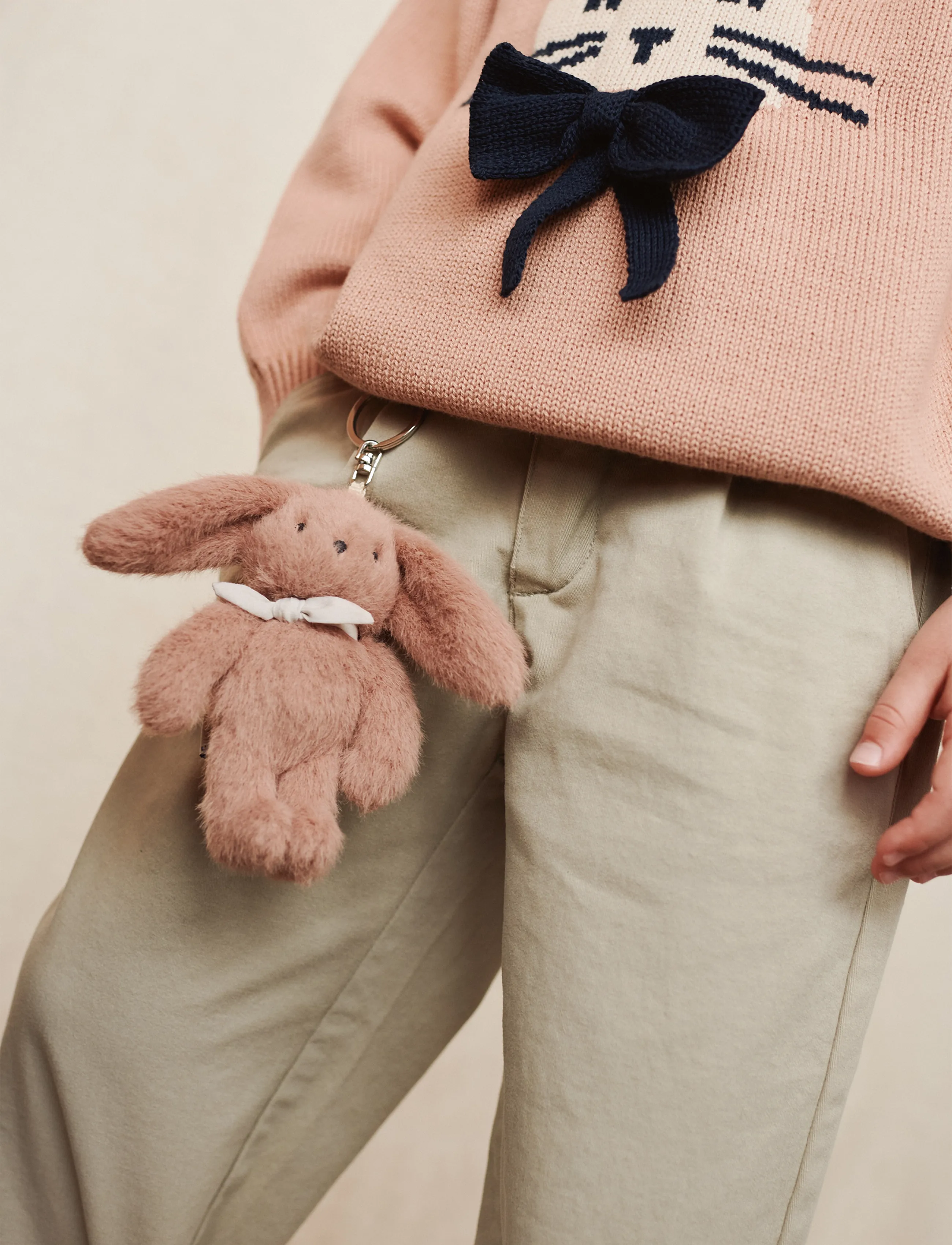 Liewood - Alfredo Rabbit Keychain - nøgleringe - pale tuscany - 0