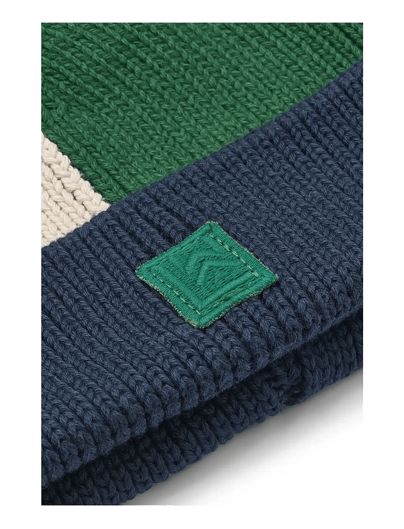 Liewood - Ezra beanie - beanies - classic navy multi mix - 1