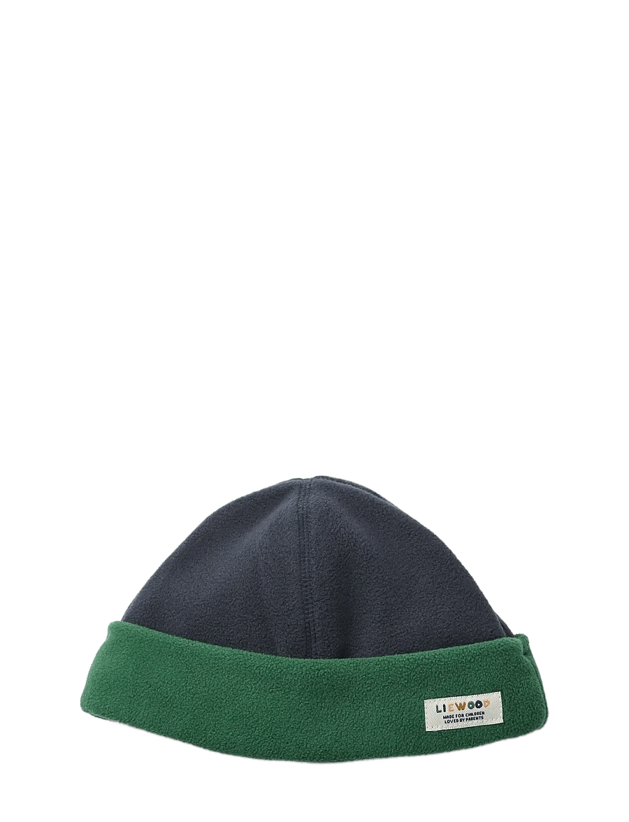 Liewood - Luciano Fleece Beanie - kootud mütsid - classic navy - 0
